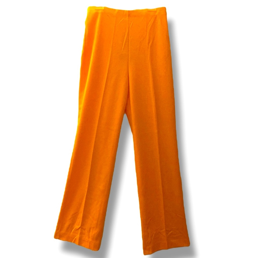 Vintage 1970s Orange Ankle Flares with original tags (NWT)